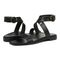 Vionic Anaya Womens Quarter/Ankle/T-Strap Sandals - Black - pair left angle