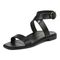 Vionic Anaya Womens Quarter/Ankle/T-Strap Sandals - Black - Left angle