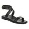 Vionic Anaya Womens Quarter/Ankle/T-Strap Sandals - Black - Angle main
