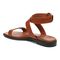 Vionic Anaya Womens Quarter/Ankle/T-Strap Sandals - Espresso - Back angle