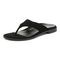 Vionic Agave Womens Thong Sandals - Black - Left angle