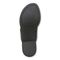 Vionic Agave Women's Comfort Toe Post Sandal - Black Leather - Bottom
