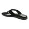 Vionic Agave Womens Thong Sandals - Black - Back angle