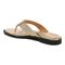 Vionic Agave Womens Thong Sandals - Gold - Back angle