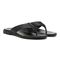 Vionic Agave Women's Comfort Toe Post Sandal - Black Leather - Pair