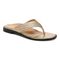 Vionic Agave Womens Thong Sandals - Gold - Angle main