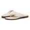 Vionic Agave Women's Comfort Toe Post Sandal - Cream - pair left angle