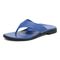 Vionic Agave Women's Comfort Toe Post Sandal - Classic Blue - Left angle