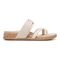 Vionic Landyn Women's Arch Supportive Toe Post Sandal - Cream - Right side
