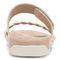 Vionic Jeanne Womens Slide Sandals - Cream - Back