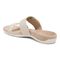 Vionic Jeanne Womens Slide Sandals - Cream - Back angle
