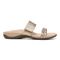 Vionic Jeanne Womens Slide Sandals - Gold - Right side
