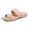 Vionic Jeanne Womens Slide Sandals - Roze - Left angle