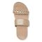 Vionic Jeanne Womens Slide Sandals - Gold - Top