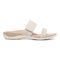 Vionic Jeanne Womens Slide Sandals - Cream - Right side