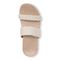 Vionic Jeanne Womens Slide Sandals - Cream - Top