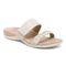 Vionic Jeanne Womens Slide Sandals - Cream - Angle main