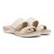 Vionic Jeanne Womens Slide Sandals - Cream - Pair