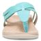 Vionic Karley Womens Slide Sandals - Aqua - Front