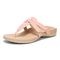 Vionic Karley Womens Slide Sandals - Roze - Left angle