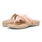 Vionic Karley Womens Slide Sandals - Roze - pair left angle