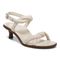 Vionic Angelica Womens Quarter/Ankle/T-Strap Sandals - Cream - Angle main