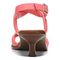 Vionic Angelica Womens Quarter/Ankle/T-Strap Sandals - Shell Pink - Back
