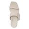 Vionic Brookell Women's Heeled Slide Sandals - Cream - Top