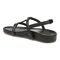 Vionic Adley Womens Quarter/Ankle/T-Strap Sandals - Black - Back angle