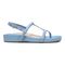 Vionic Adley Womens Quarter/Ankle/T-Strap Sandals - Blue Shadow - Right side