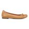 Vionic Amorie Women's Orthotic Supportive Ballet Flat - Camel - Right side