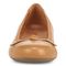 Vionic Amorie Women's Orthotic Supportive Ballet Flat - Camel - Front