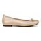 Vionic Amorie Women's Orthotic Supportive Ballet Flat - Gold - Right side