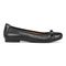 Vionic Amorie Women's Orthotic Supportive Ballet Flat - Black-Leather - Right side