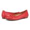 Vionic Amorie Women's Orthotic Supportive Ballet Flat - Red - pair left angle