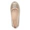 Vionic Anita Womens Ballerina/Skimmer Flat - Gold - Top