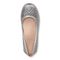 Vionic Anita Womens Ballerina/Skimmer Flat - Silver - Top