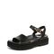 Vionic Jamie Women's Platform Lug Sandal - Black