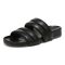 Vionic Mayla Womens Slide Sandals - Black - Left angle