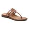 Vionic Alvana Womens Thong Sandals - Tan - Angle main