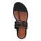 Vionic Alvana Womens Thong Sandals - Black - Top