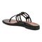 Vionic Alvana Womens Thong Sandals - Black - Back angle