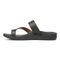 Vionic Morgan Womens Thong Sandals - Black - Left Side