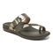 Vionic Morgan Womens Thong Sandals - Olive - Angle main