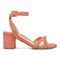 Vionic Rosabel Womens Quarter/Ankle/T-Strap Sandals - Terra Cotta - Right side