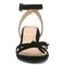 Vionic Rosabel Womens Quarter/Ankle/T-Strap Sandals - Black - Front