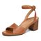 Vionic Isadora Womens Quarter/Ankle/T-Strap Sandals - Tan - Left angle