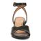 Vionic Isadora Womens Quarter/Ankle/T-Strap Sandals - Black - Front