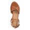 Vionic Isadora Womens Quarter/Ankle/T-Strap Sandals - Tan - Top