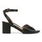 Vionic Isadora Womens Quarter/Ankle/T-Strap Sandals - Black - Right side